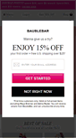 Mobile Screenshot of baublebar.com